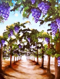 Paint Day at the winery