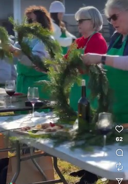 Kiku Floral Wreath Class Sunday  Nov. 30